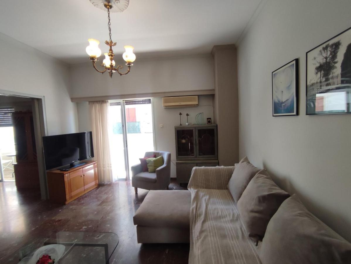 2 Br110 Sqm Free Parking Full Clima Apartamento Patras Exterior foto